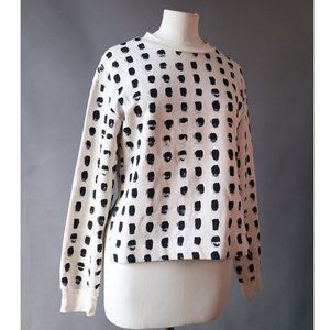 & Other Stories Spotted Crewneck Sweater